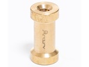 Arcury 1/4"-3/8" Brass Screw Adapter (SA-07)