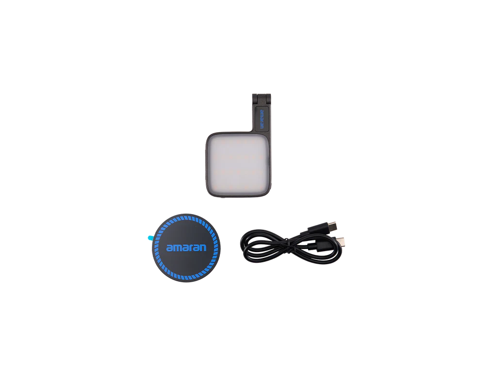 Aputure Amaran Go MagSafe Mobil LED Işık (Siyah)