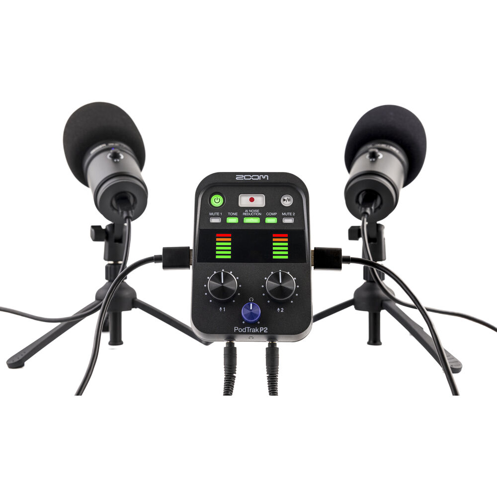 Zoom P2 PodTrak Podcast Recorder
