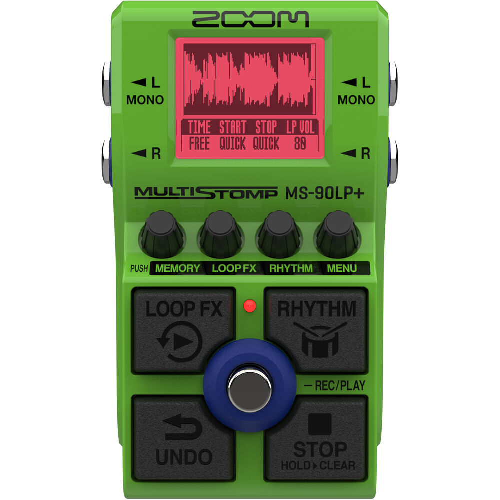 Zoom MS-90LP+ MultiStomp Looper Pedal