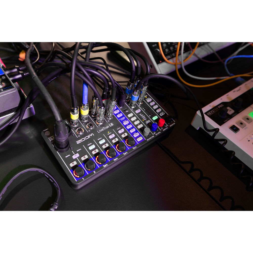 Zoom LiveTrak L6 10-Kanal Compact Dijital Mikser
