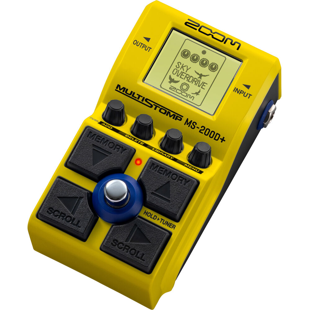 Zoom MS-200D+ Multistomp Drive Pedal