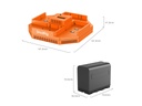 SmallRig 4834 NP-F970 Sony 4' lü Şarj Cihazı ve 4 Adet Batarya Kiti