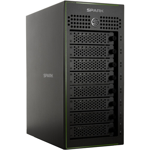 Symply SPARK 96TB Desktop 8-bay Thunderbolt 3 RAID (Taşıma Çantalı)
