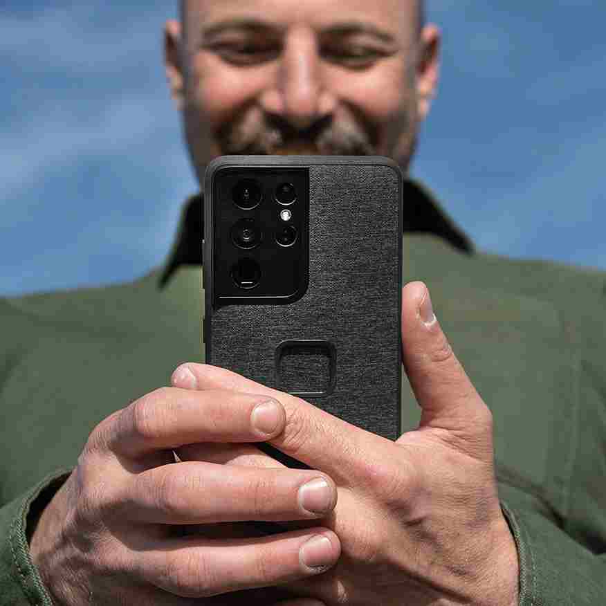 Everyday Case Galaxy S21 + Manyetik Telefon Kılıfı - Charcoal