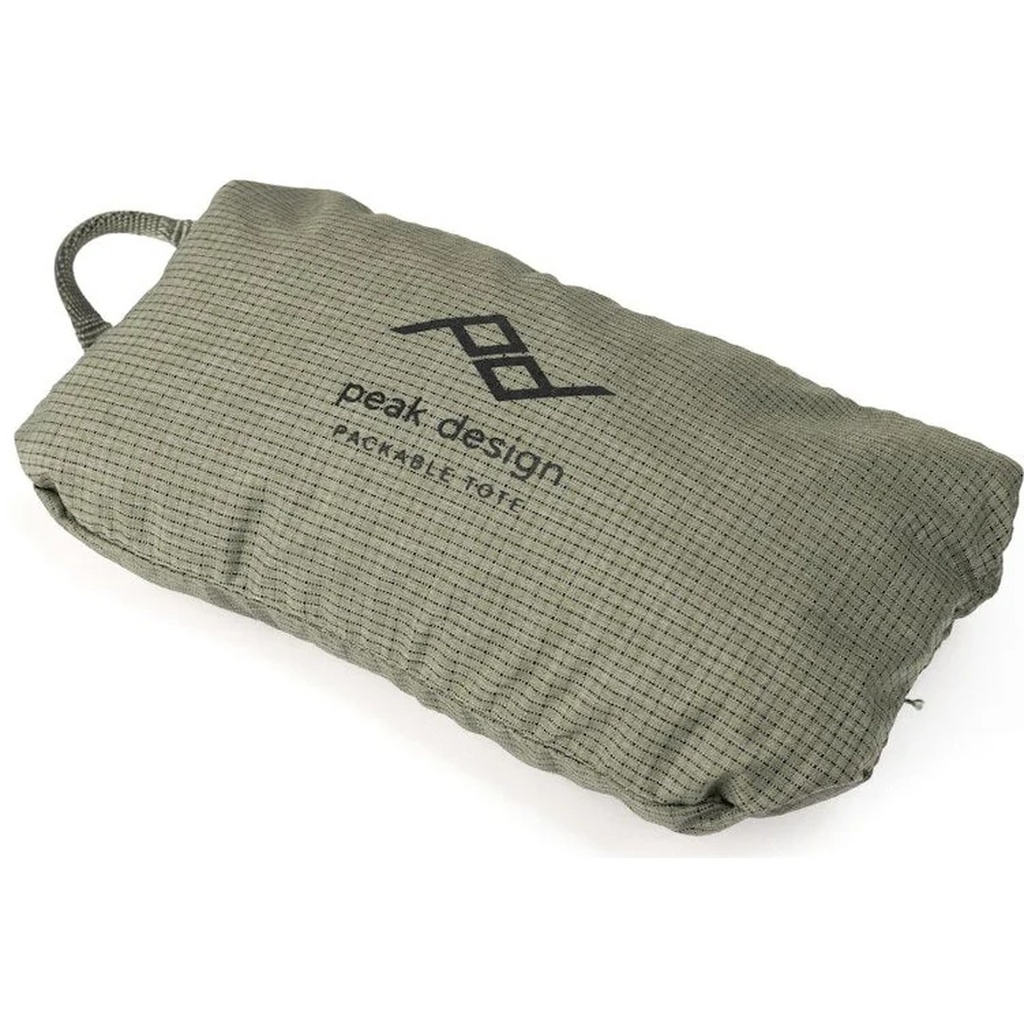 Packable Tote Katlanabilir Omuz Çantası - Sage