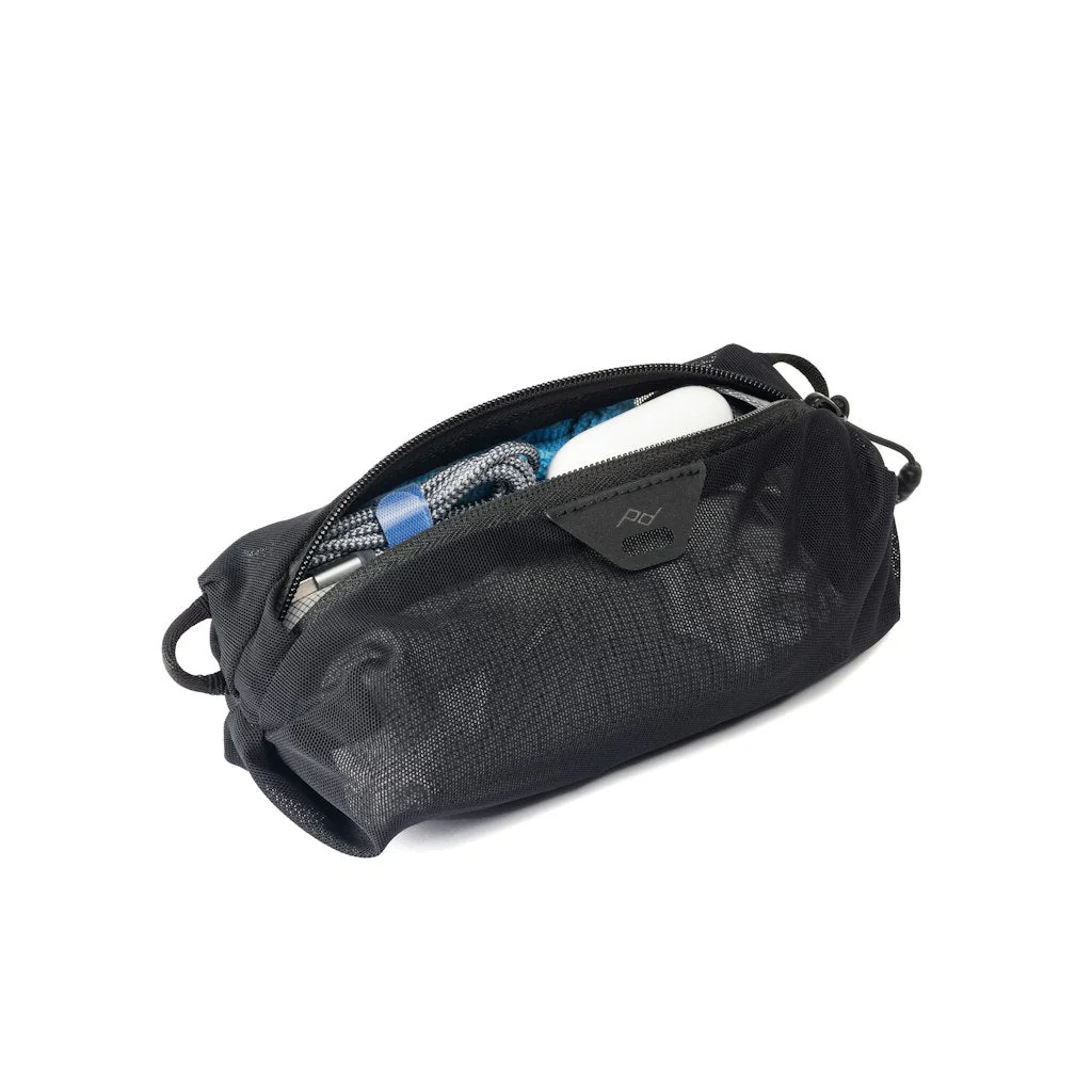 Ultralight Mesh Packing Cube XXS – Ultra Hafif Çanta Düzenleyici - Black