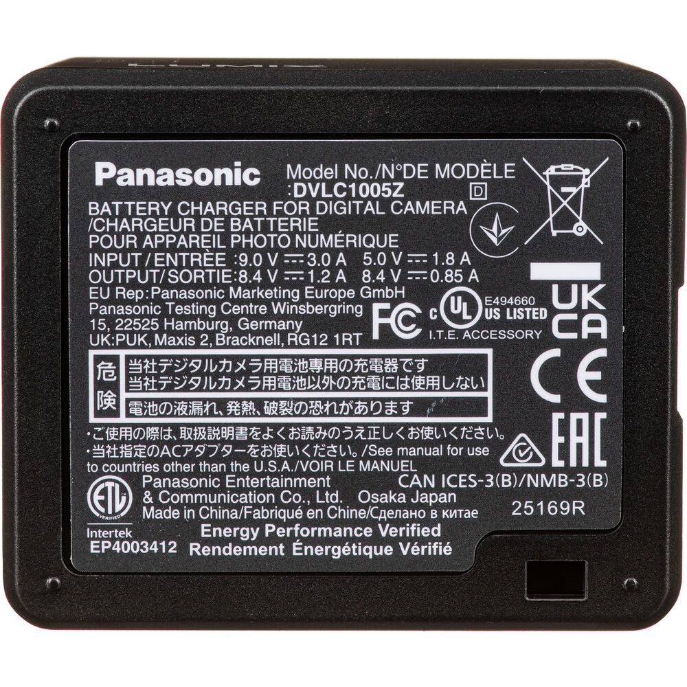 Panasonic DMW-BTCD15 Batarya Şarj Cihazı