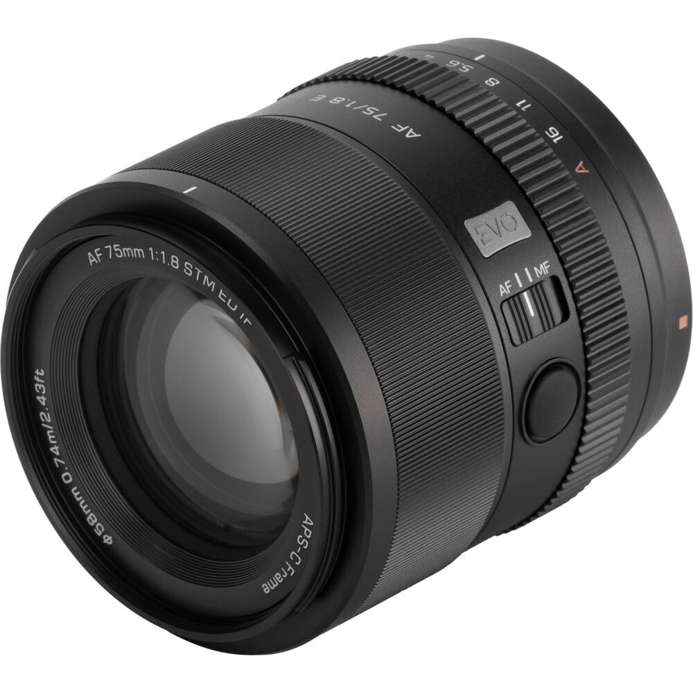 Viltrox AF 75mm F1.8 Evo Sony E Mount APS-C Lens