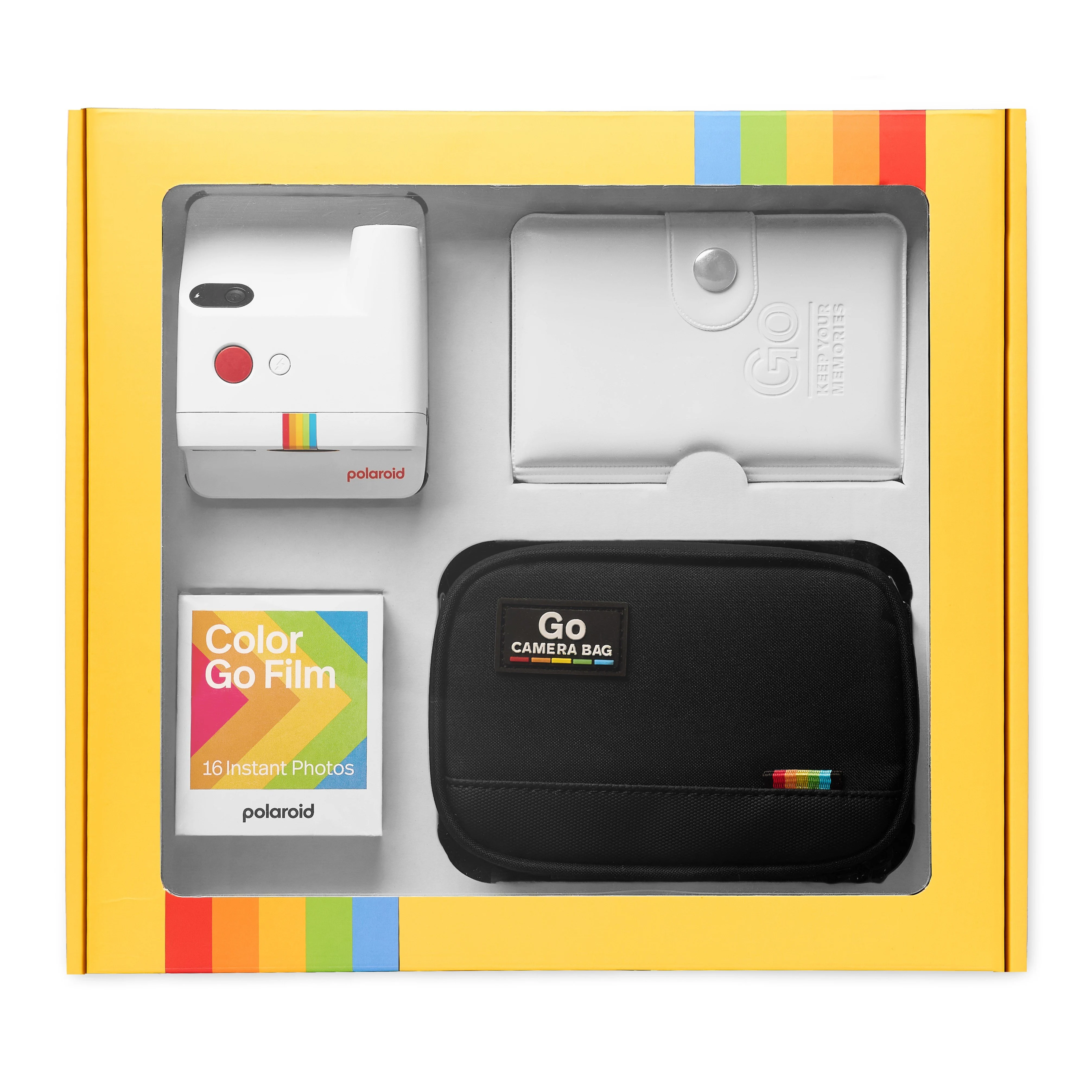 Polaroid Go Generation 2 Essential Kit Anlık Fotoğraf Makinesi Seti – Beyaz