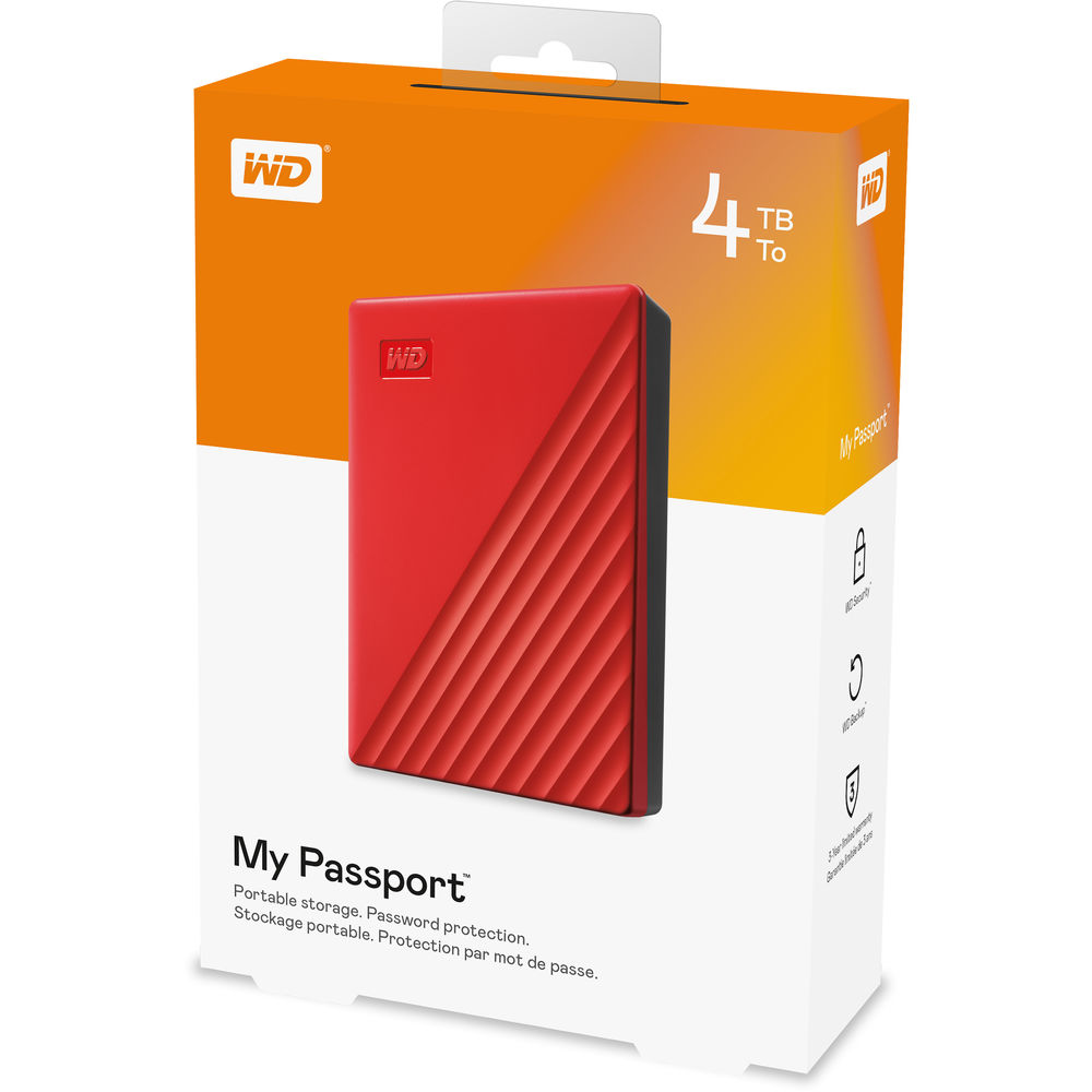 4TB My Passport USB 3.2 Taşınabilir Sabit Disk