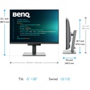 BenQ RD280U 28,2″ 4K Plus (3840×2560), 3:2 HDR Programlama Monitörü