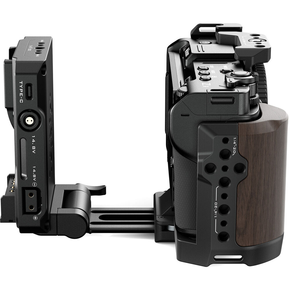 Tilta Camera Cage For Nikon ZR Power Kit - Black - (TA-T98-C-B)