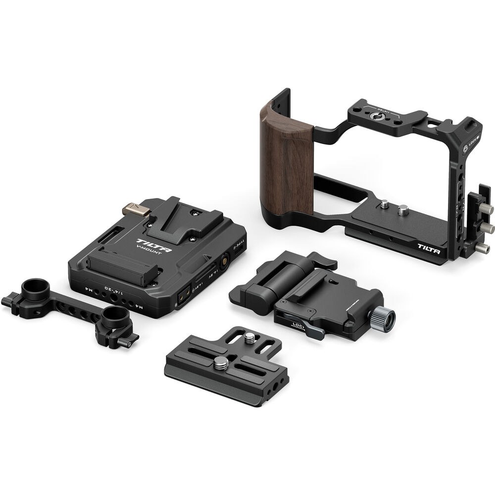 Tilta Camera Cage For Nikon ZR Power Kit - Black - (TA-T98-C-B)