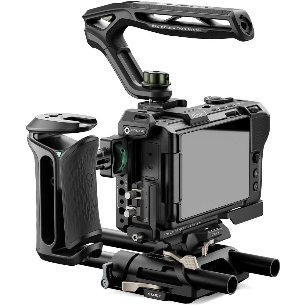 Tilta Camera Cage For Nikon ZR Pro Kit - Black - (TA-T98-B-B)