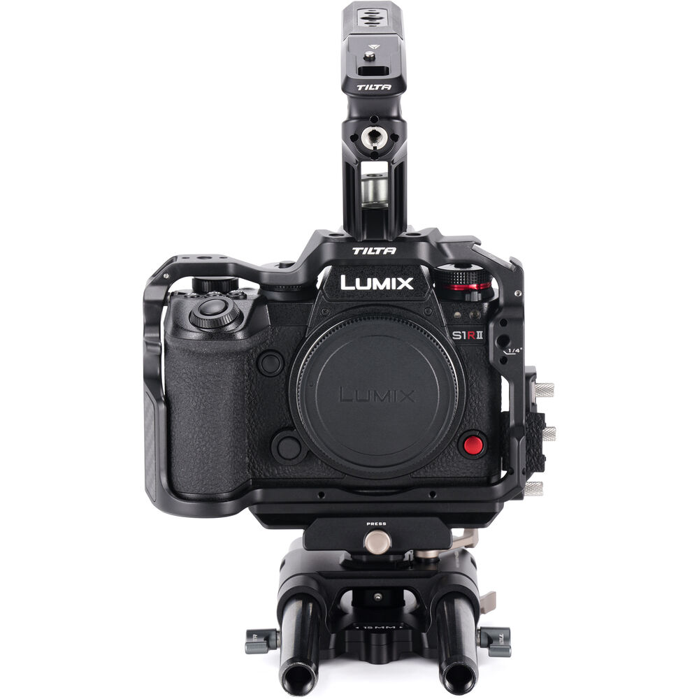 Tilta Camera Cage For Panasonic S1r ii Base Kit - Black - (TA-T80-A-B)