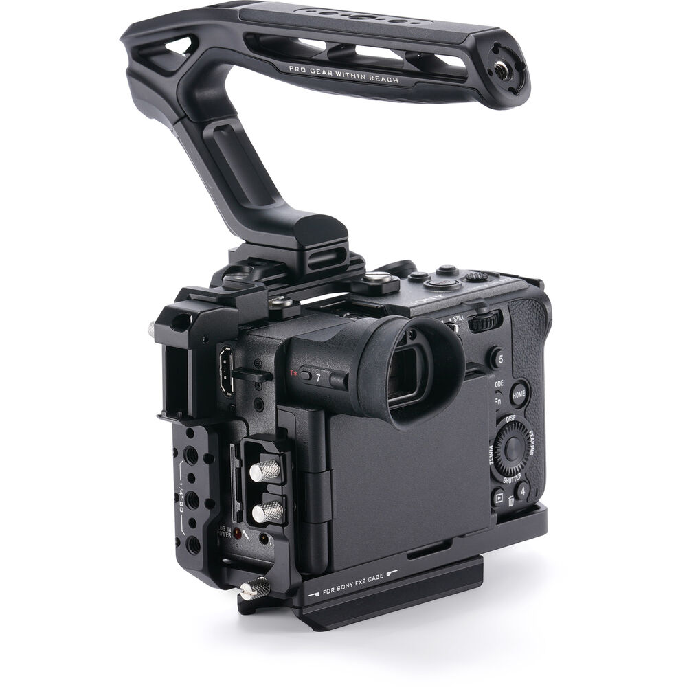 Tilta Camera Cage for Sony Fx2 Base Kit - Black - (TA-T88-B-B)