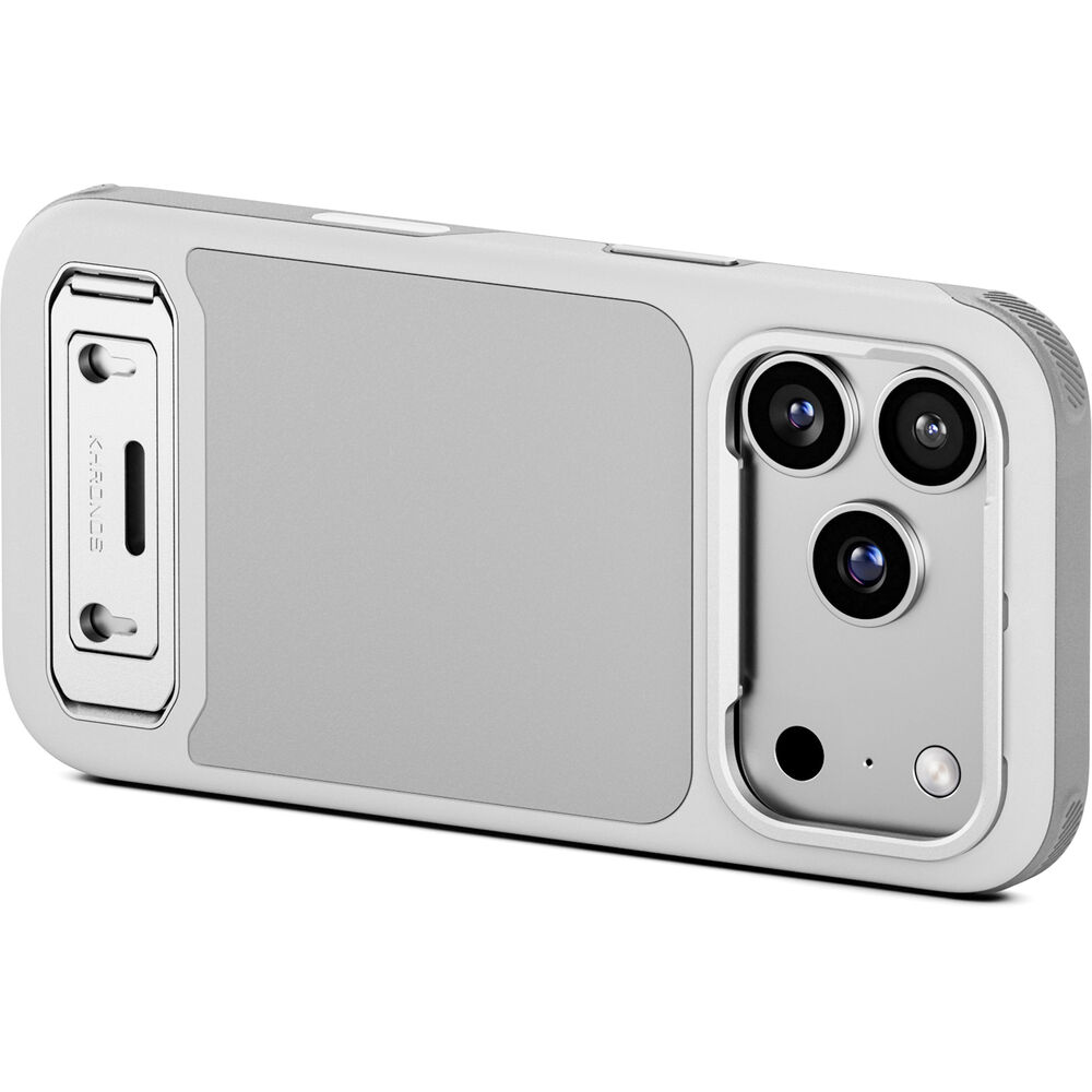 Tilta Khronos Lite iPhone 17 Pro Case - Light Gray - (TKL-IP17-PFC-LG)