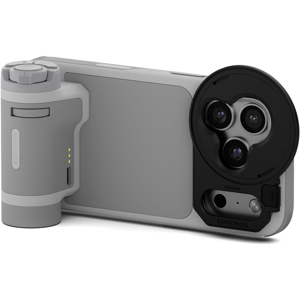 Tilta Khronos Lite iPhone 17 Pro Handheld Kit - Light Gray - (TKL-IP17-PA-LG)