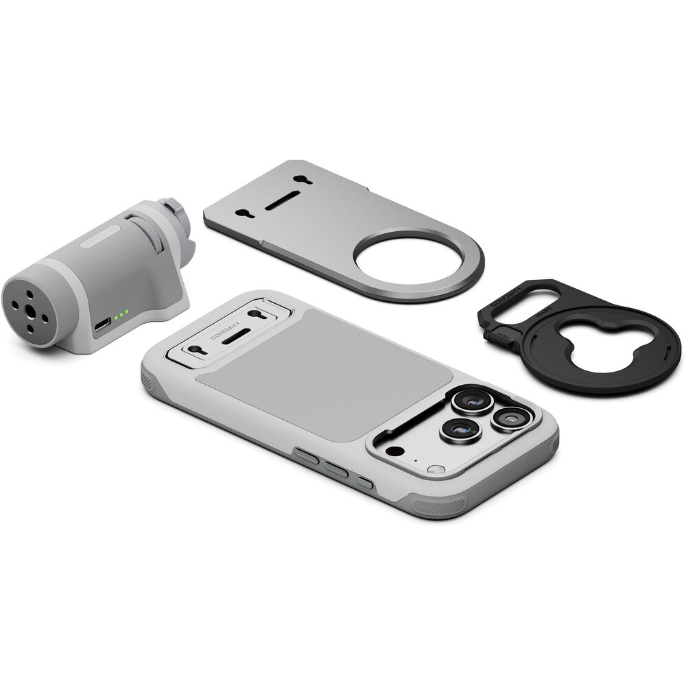Tilta Khronos Lite iPhone 17 Pro Handheld Kit - Light Gray - (TKL-IP17-PA-LG)