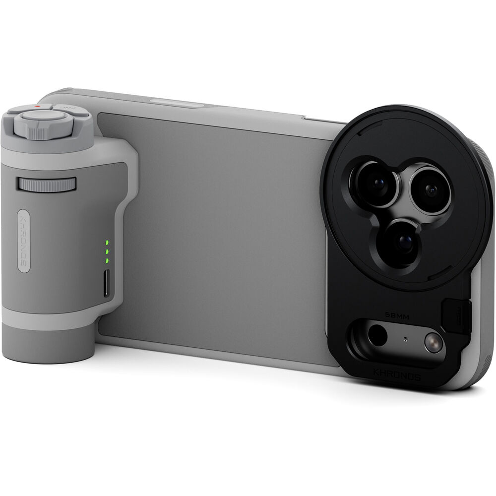 Tilta Khronos Lite iPhone 17 Pro Max Handheld Kit - Light Gray - (TKL-IP17-PMA-LG)
