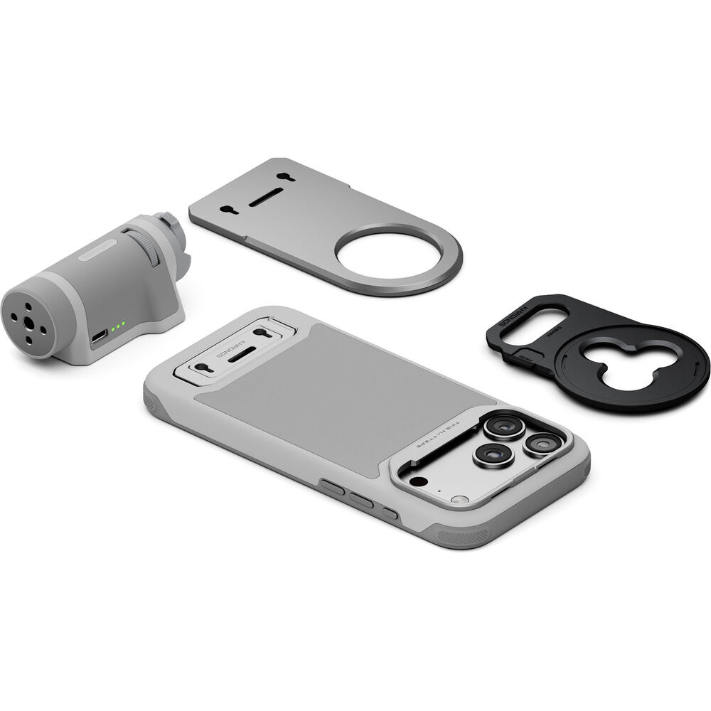 Tilta Khronos Lite iPhone 17 Pro Max Handheld Kit - Light Gray - (TKL-IP17-PMA-LG)