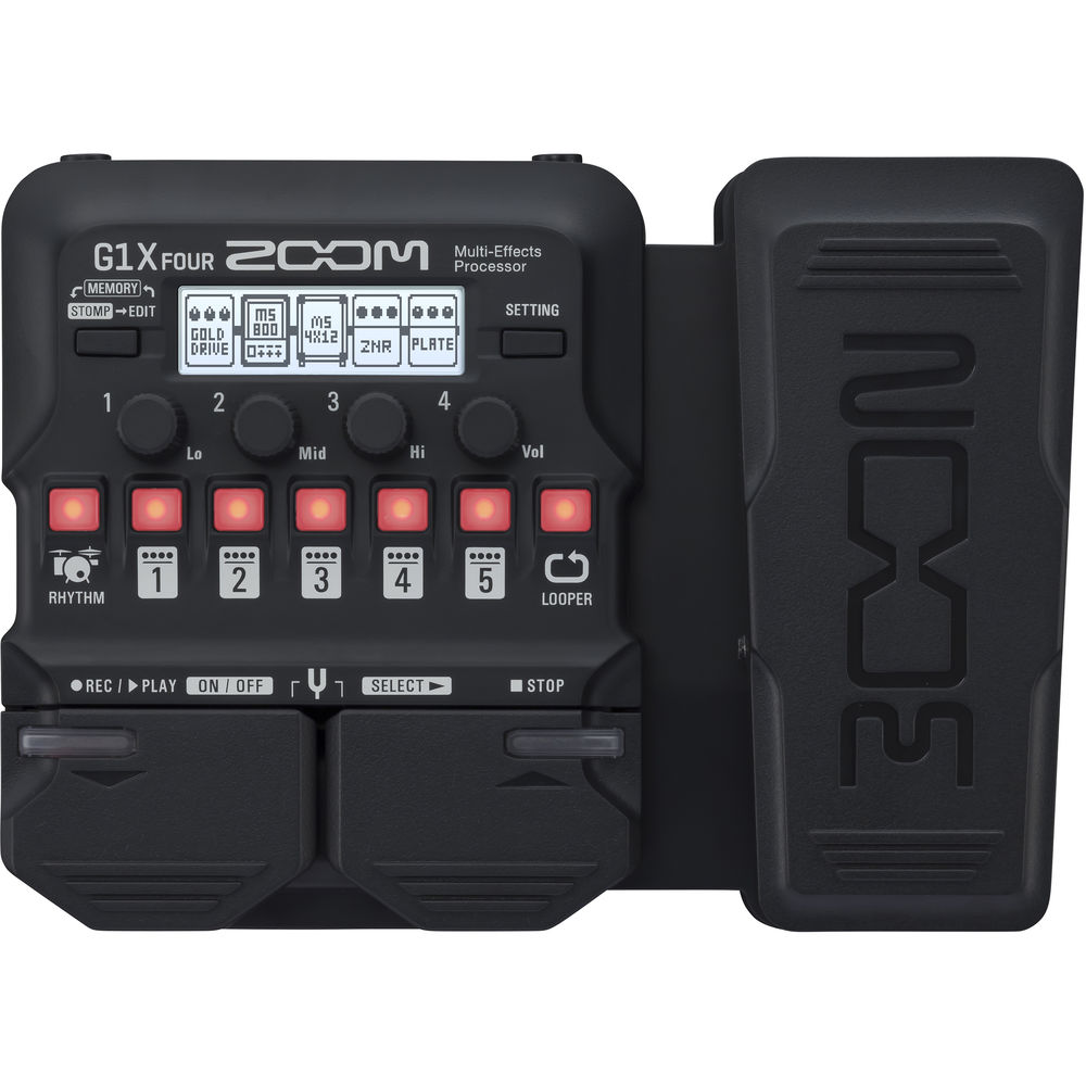 Zoom G1x FOUR Expression Pedallı Multi-Efekt Prosesörü