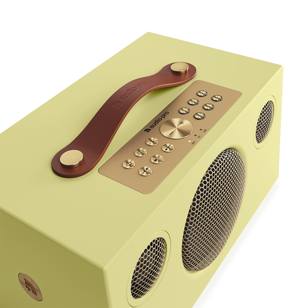 Audio Pro C5 MkII W Sarı LTD Multiroom Akıllı Ev Hoparlörü