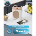 Majority Little Shelford - Krem Taşınabilir DAB/FM Radyo Bluetooth Hoparlör