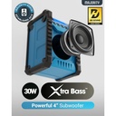 Majority Landbeach 30W IPX54 Taşınabilir DAB/FM Radyo Bluetooth Hoparlör