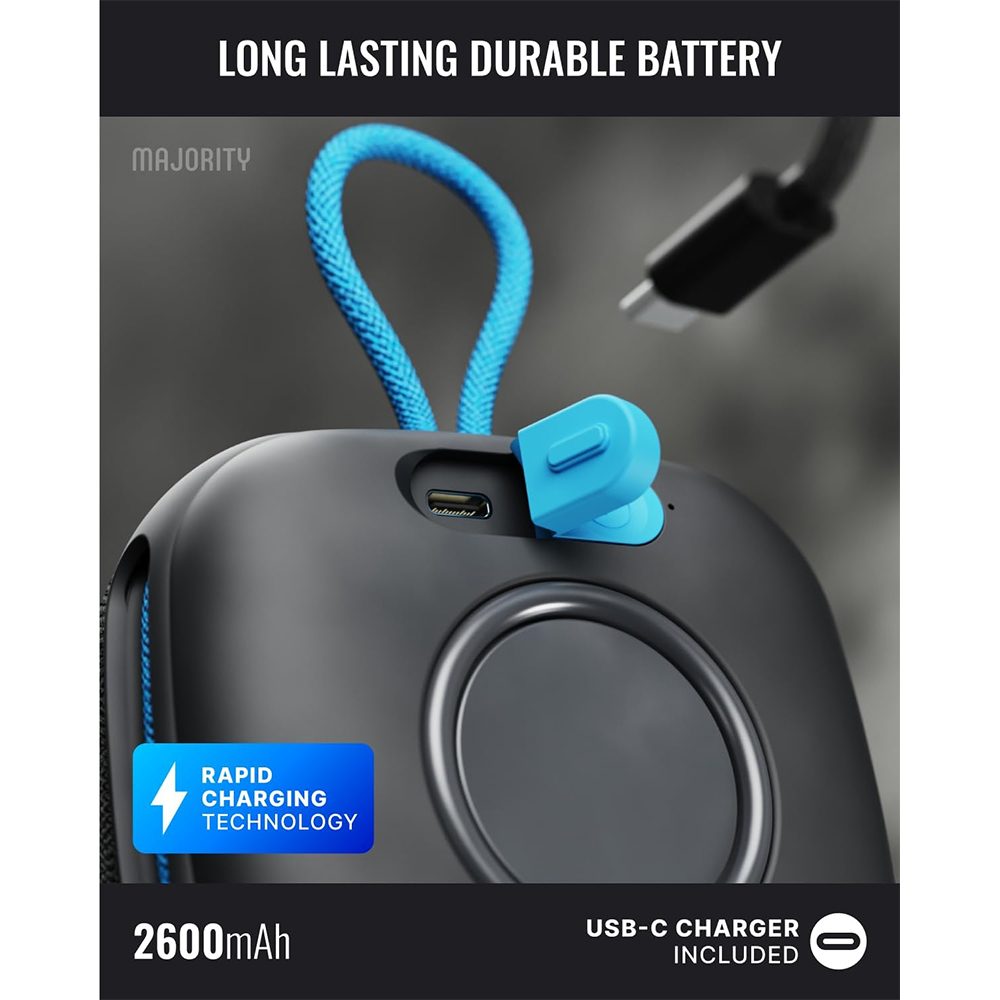 Majority Move 1 (M1) 12W IPX65 Taşınabilir Bluetooth Hoparlör