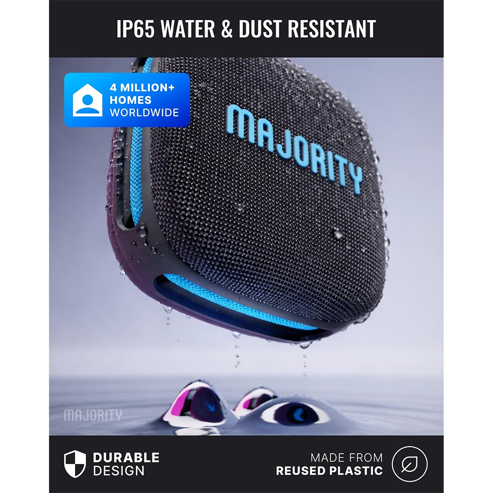 Majority Move 1 (M1) 12W IPX65 Taşınabilir Bluetooth Hoparlör