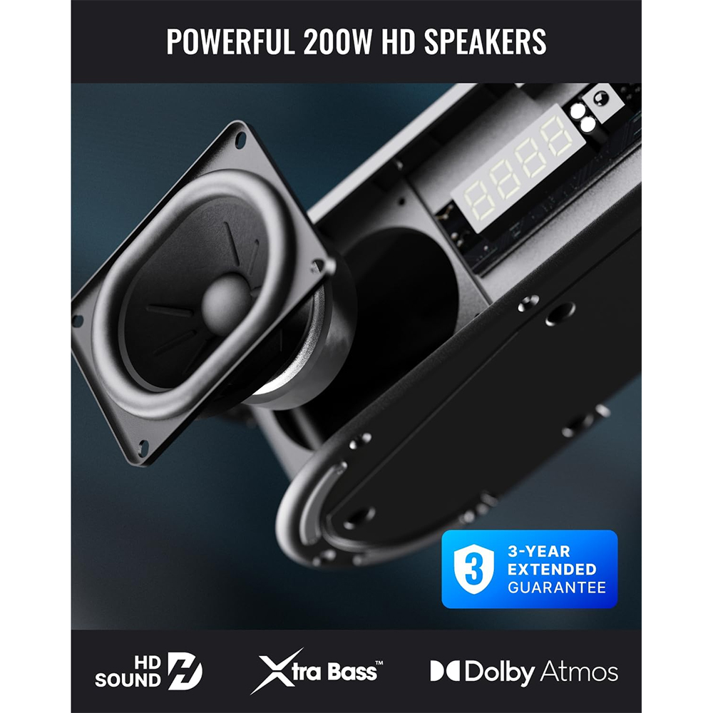 Majority Bowfell Axis 2.1 Atmos 200W Soundbar