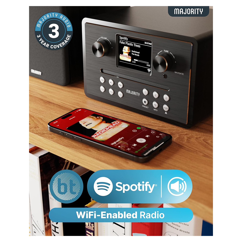 Majority Homerton HiFi Müzik Seti