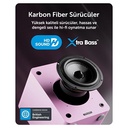 Majority D50X Raf Tipi Hoparlör - Pembe