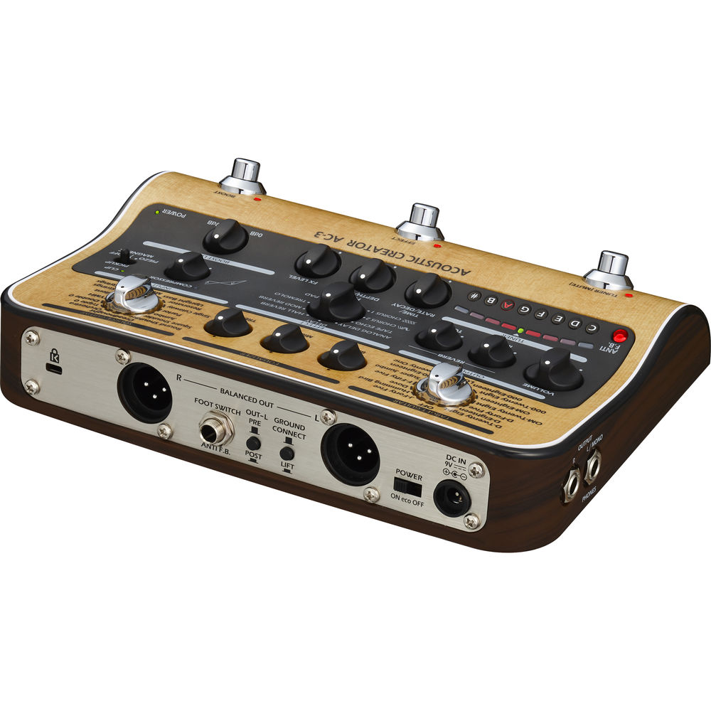 Zoom Ac-3 Akustik Gitar Prosesörü