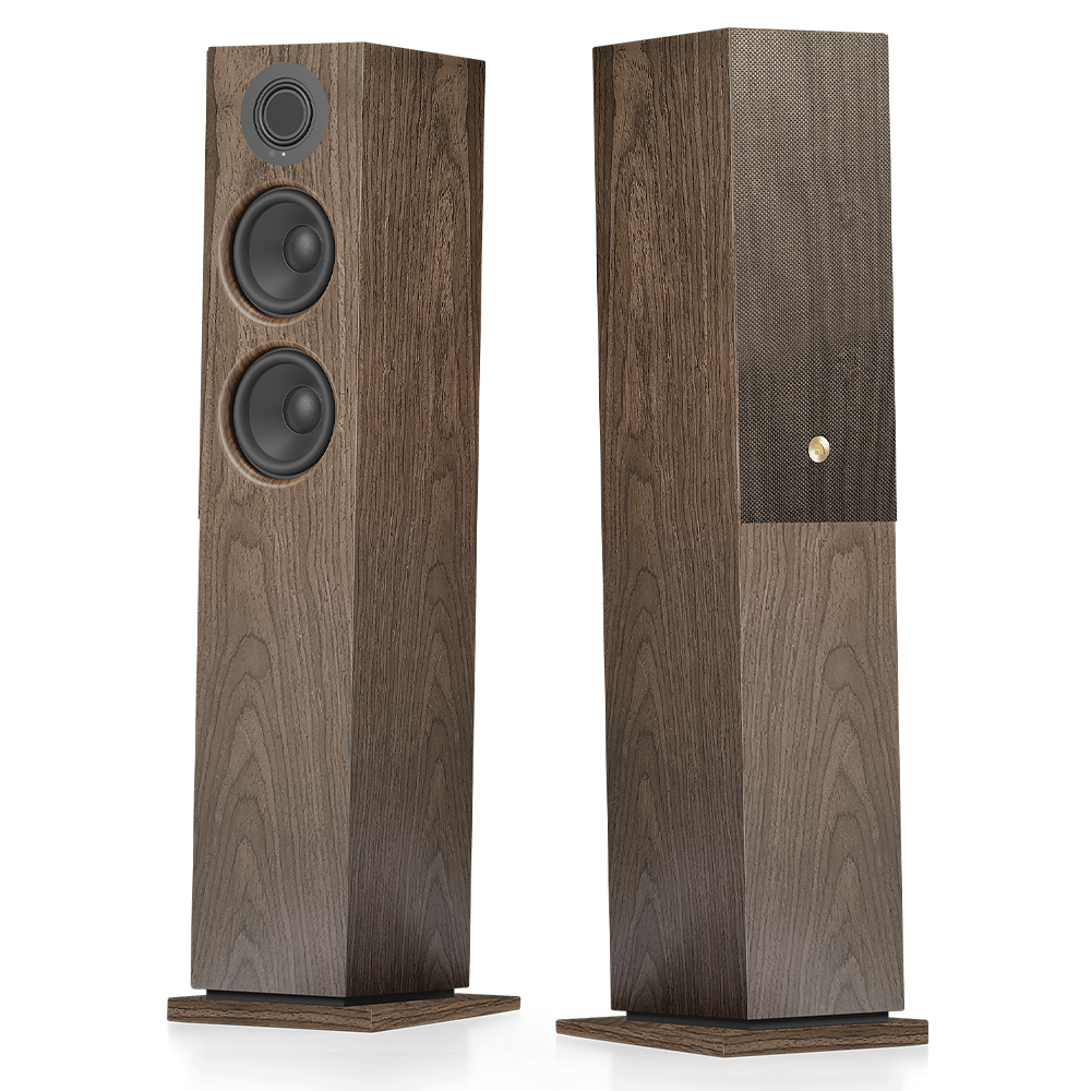 Audio Pro A48 W Kahverengi Kule Tipi Multiroom Akıllı Ev Hoparlörü(Çift)