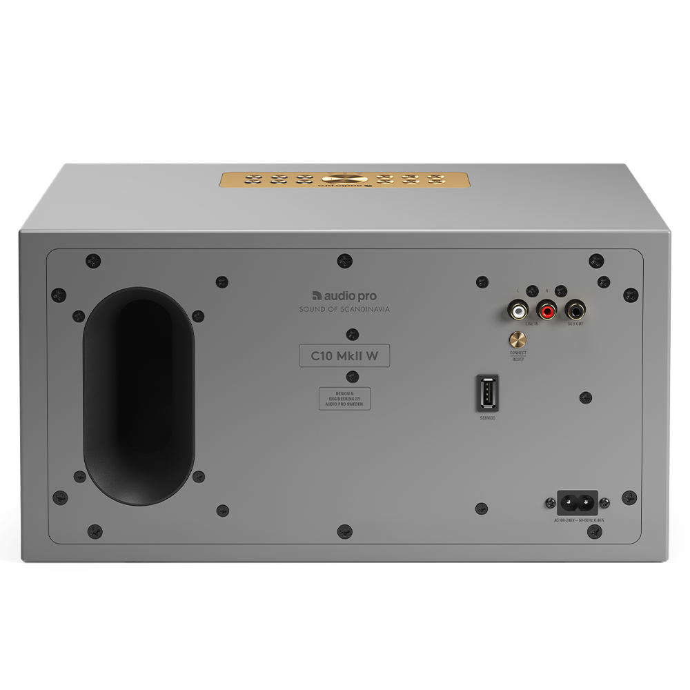 Audio Pro C10 MkII W Gri Multiroom Akıllı Ev Hoparlörü
