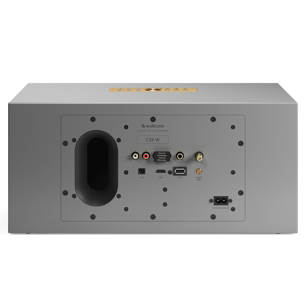 Audio Pro C20 W Gri Multiroom Akıllı Ev Hoparlörü