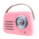KOZMOS FB-R303-PK Retro Radyo ve Bluetooth Hoparlör