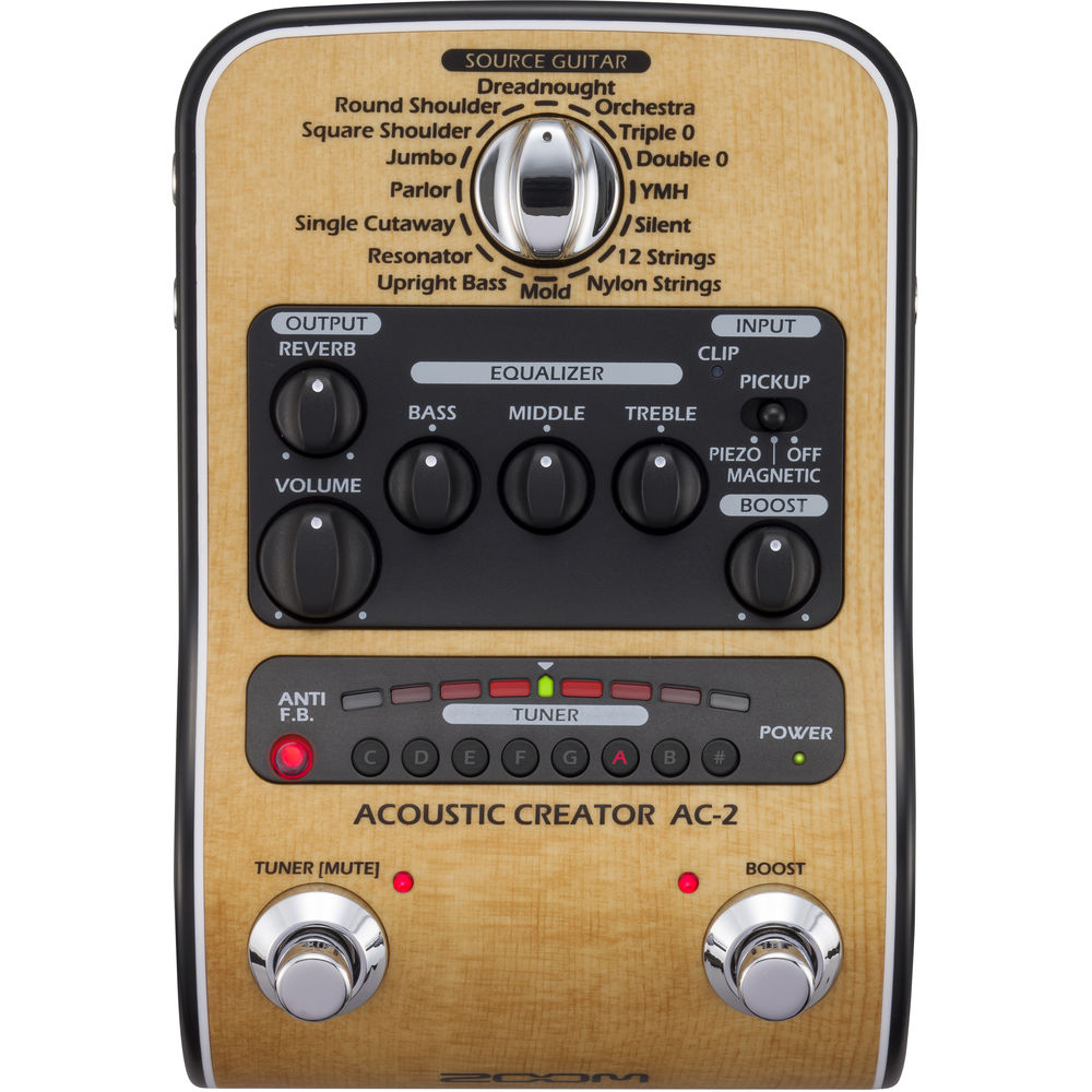 Zoom AC-2 Akustik Creator Efekt Pedalı