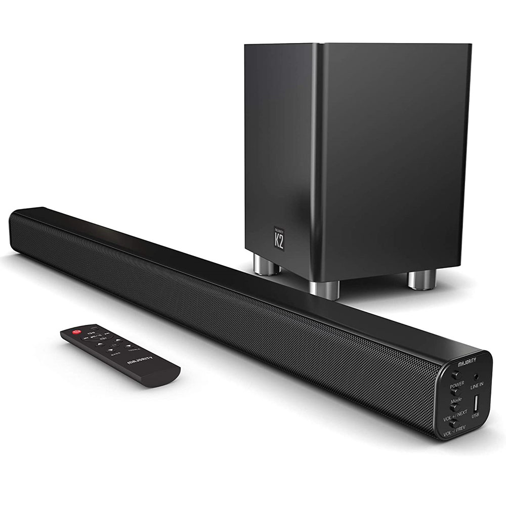 Majority K2 Bluetooth lu Kablosuz Soundbar ve Subwoofer
