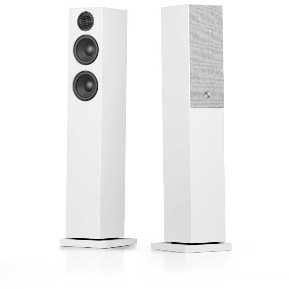 Audio Pro A38 Beyaz Aktif Kule Tipi Akıllı Ev Hoparlör Seti (Çift)