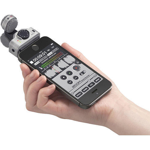 Zoom IQ7 Stereo Kayıt Mikrofonu iPhone/iPad/iPod Uyumlu