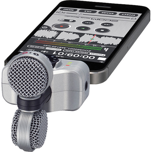 Zoom IQ7 Stereo Kayıt Mikrofonu iPhone/iPad/iPod Uyumlu