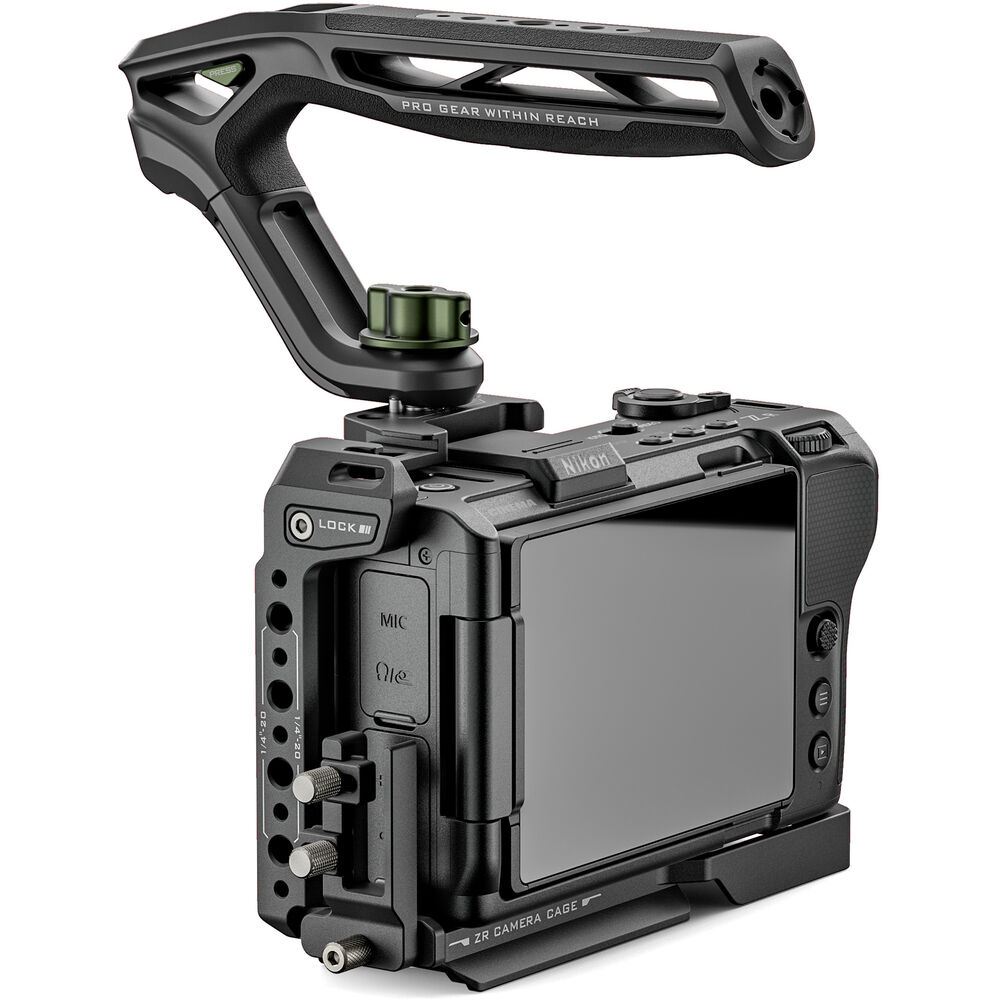 Tilta Camera Cage For Nikon ZR Base Kit - Black - (TA-T98-A-B)