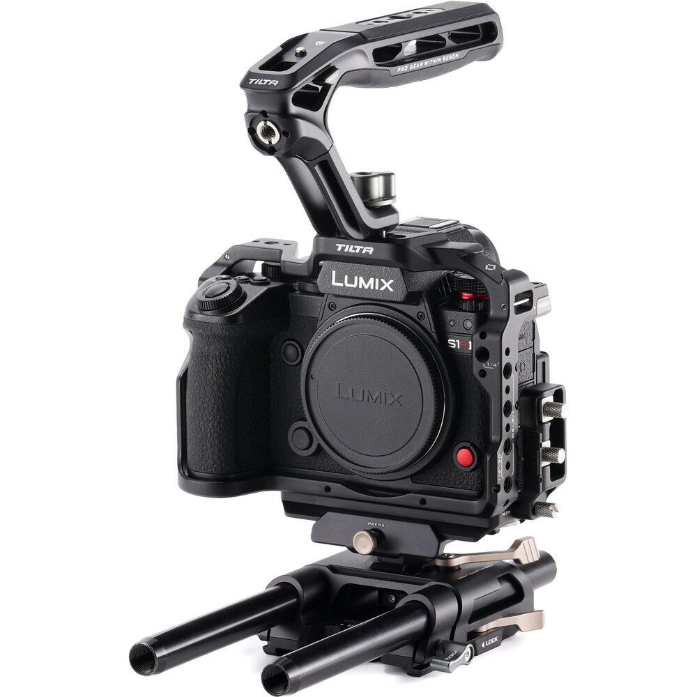 Tilta Camera Cage For Panasonic S1r ii Base Kit - Black - (TA-T80-A-B)