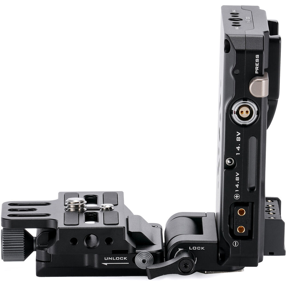Tilta Mini PD V Mount Battery Plate With Adjustable Arca Receiver Kit - Black (TA-BTP4K-V-B)