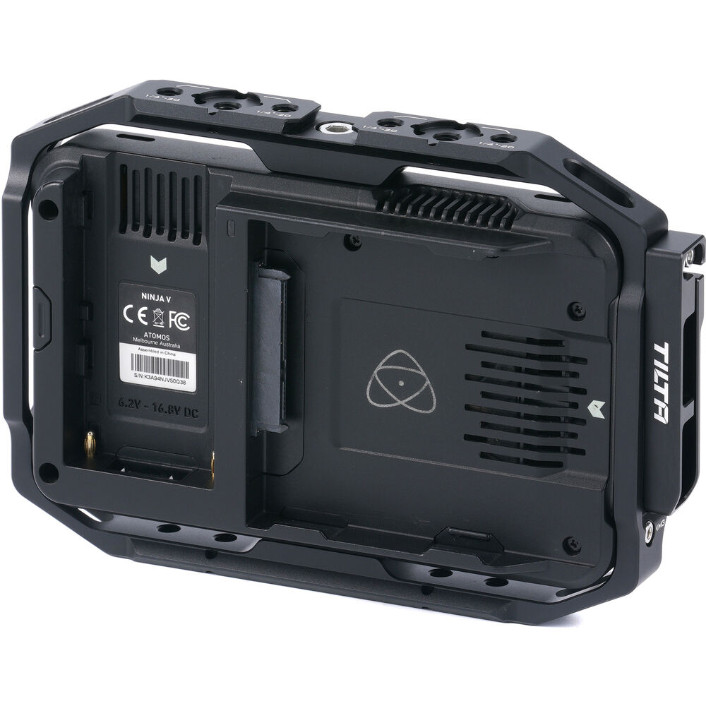 Tilta Monitor Cage for Atomos Ninja V - Black (TA-MC-ANV-B)