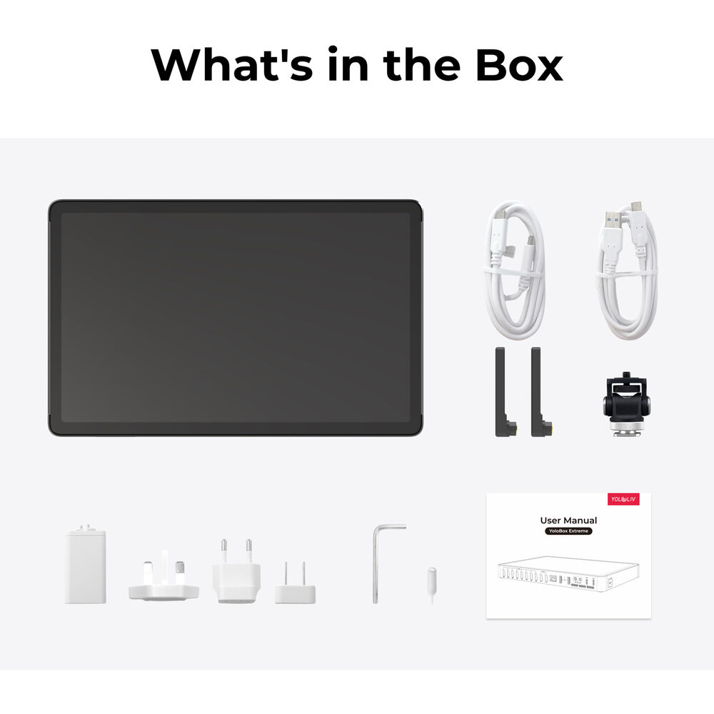 YoloLiv YoloBox Extreme Profesyonel Multi-Cam Canlı Yayın Switcher Sistemi